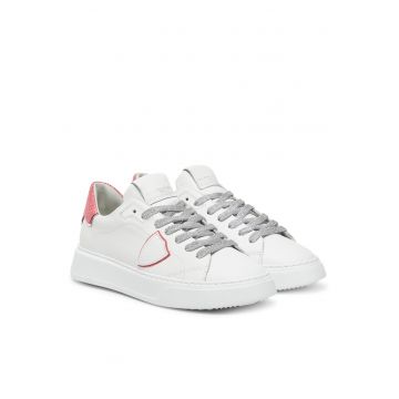 Tenisi dama -  Veau Chantilly BTLD VHP1 - alb/roz - piele naturala