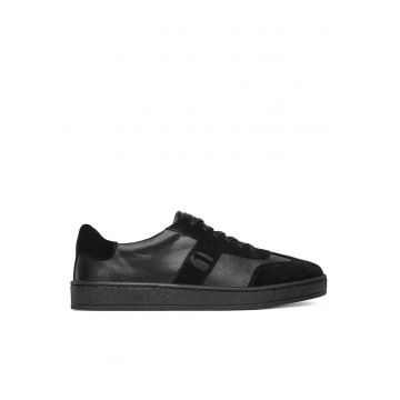 Tenisi dama -  WI16-NSTAR-01 - piele naturala - negru