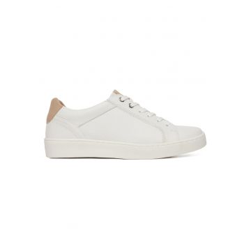 Tenisi dama  WI16-REDAA-02 piele naturala - Alb