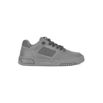 Tenisi dama  ZN80 LOW BOUCLET S11 - piele naturala - Gri