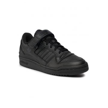 Tenisi unisex -  Forum Low - piele ecologica - negru -
