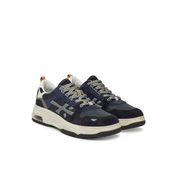 barbati -  DRAKE VAR 403 - piele naturala - bleumarin - Bleumarin