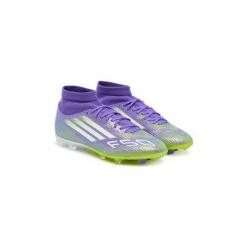 Pantofi sport cu constructie tip soseta si crampoane - pentru - Lila/Multicolor