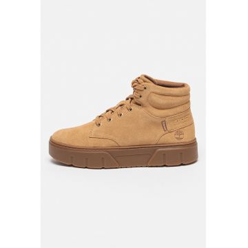 Pantofi sport cu sireturi Laurel Court - Maro camel