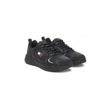 Pantofi sport pentru barbati -  305553119 - piele ecologica - negru