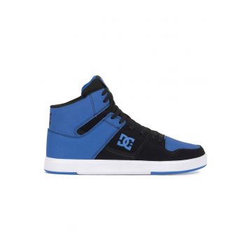 Tenisi barbati  CURE HI TOP - piele naturala - negru - albastru