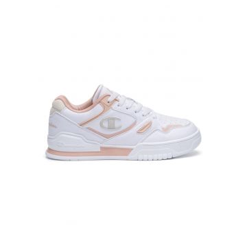 Tenisi dama -  3 POINT LOW TECH S11 - alb/roz - piele ecologica