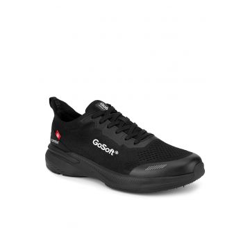 Tenisi  pentru barbati - negru - textil - Negru