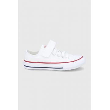 Converse tenisi copii culoarea alb