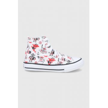 Converse tenisi copii culoarea alb