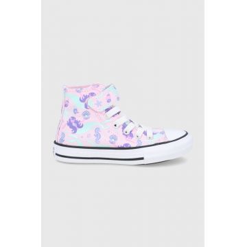 Converse tenisi copii culoarea roz