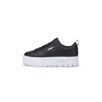 Pantofi sport flatform de piele Mayze