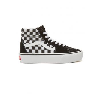 Pantofi sport mid-high unisex - cu insertii de piele intoarsa