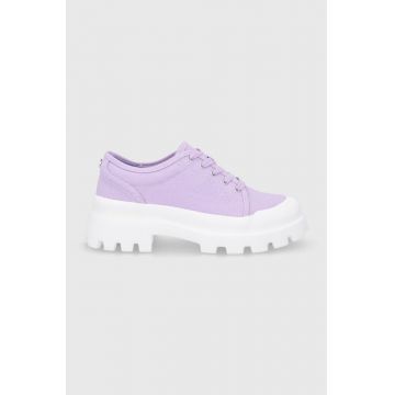 Steve Madden tenisi Mt Fuji femei, culoarea violet