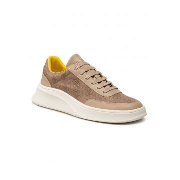 Pantofi barbati  Piele naturala - Bej - Bej