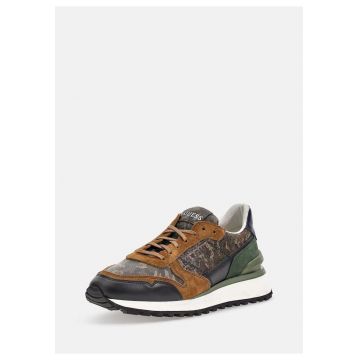 Pantofi barbati  Piele naturala - Multicolor - Multicolor