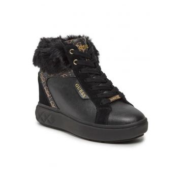 Pantofi dama  Piele ecologica - Negru -