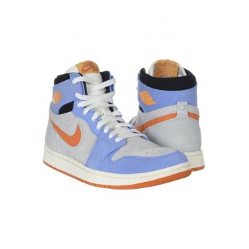 Pantofi sport barbati -  AIR JORDAN 1 ZM - albastru-gri - piele naturala