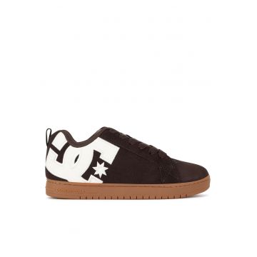 Pantofi sport barbati -  COURT GRAFFIK SE - piele naturala - maro -