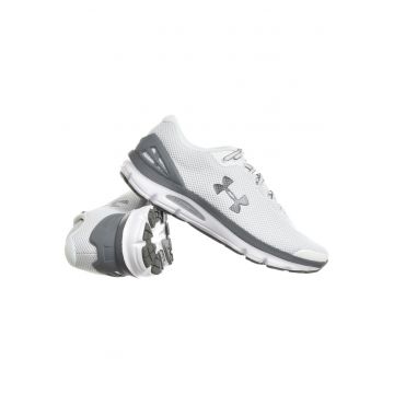 Pantofi sport barbati -  textil - alb/gri -
