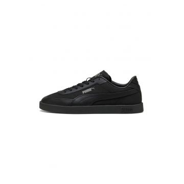 Pantofi sport Club II flatform din piele - Negru