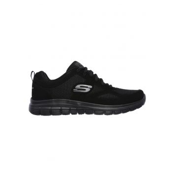 Pantofi sport cu garnitura de piele Burns Agoura - Negru