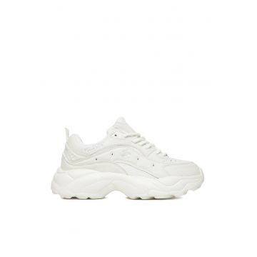 Pantofi sport dama -  textil - alb