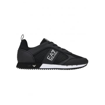 Pantofi sport  EA7 Black&White Mesh+E 55557 - Alb/Negru
