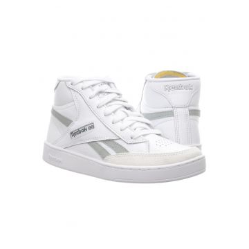 - CLUB C FORM HI - pantofi sport de dama din piele naturala Alb - Alb