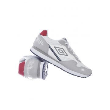 Pantofi  Abram LTX Si Grizqs - Alb/Gri