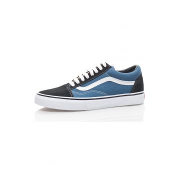 Pantofi sport cu garnituri din piele intoarsa Old Skool - Negru/Albastru