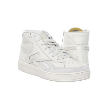 Pantofi sport dama GY0036 -  Piele naturala/Sintetic - Alb - Alb