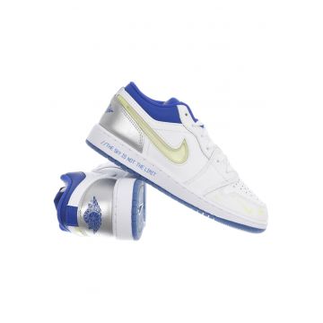 Pantofi sport dama HJ9955 -  Piele naturala - Alb/Albastru