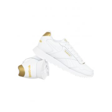 Pantofi sport dama ID1959 -  Alb/Auriu - Sintetic -