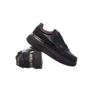 Pantofi sport dama MARTHA -  sintetic/textil - negru