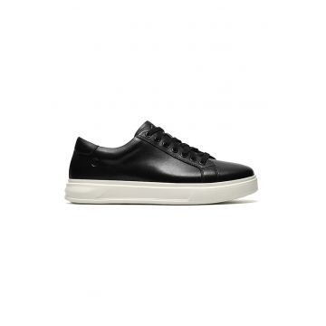 Pantofi sport low-cut de piele Goswell - Negru