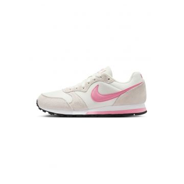 Pantofi sport MD Runner 2 cu garnituri din piele intoarsa - Alb/Alb fildes/Roz pastel