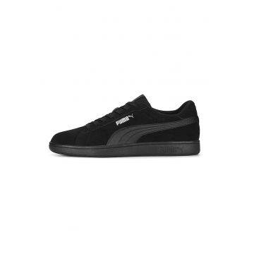 Pantofi sport Smash 3.0 de piele intoarsa cu insertii de piele - Negru