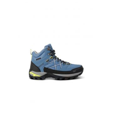 Pantofi trekking dama -  304122 - Piele ecologica - Albastru