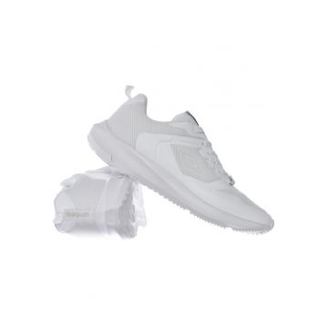 Tenisi barbatesti -  Milwain Mix - alb - material sintetic si textil - talpa cauciuc antiderapanta