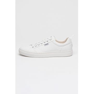 Tenisi cu logo Morrie - Alb optic