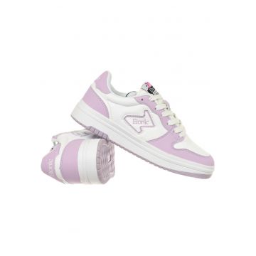 Tenisi dama PLAYMAKER -  sintetic/textil - alb/mov