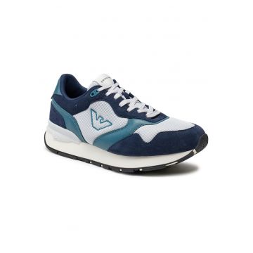 barbati  bleumarin - textil - Bleumarin