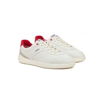 barbati  Open White 126 - piele ecologica - alb - Alb