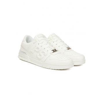 barbati -  White Viper I FAES USC0798 - piele ecologica - alb - Alb