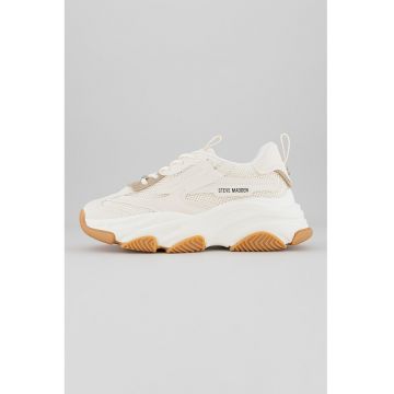 Pantofi sport cu insertii de plasa Possession-E - Bej