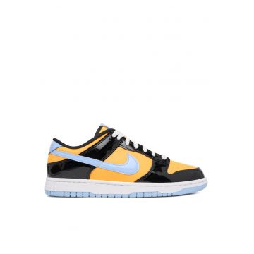 Tenisi barbati  Dunk Low Retro SE - piele naturala - negru/aluminiu - portocaliu