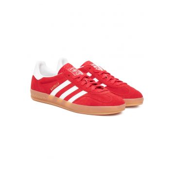 Tenisi barbati  Gazelle - piele naturala - rosu