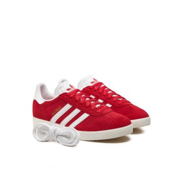 Tenisi barbati  Gazelle - piele naturala - rosu - JI1534