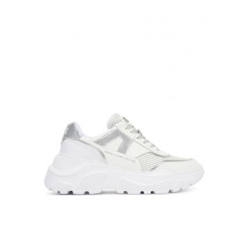 Adidasi  79VA3SC4 ZSC79 003 - albi - piele ecologica